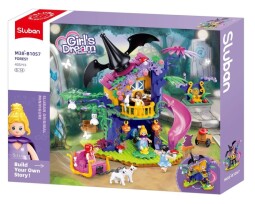 Sluban Girls Dream Čarodějky Kouzelný stromový dům